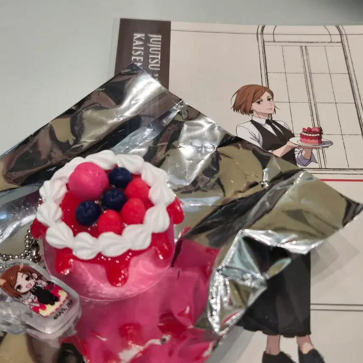 [BUNJANG] Jujutsu Kaisen Nobara Collaboration Key Holder Bundle Set / 미사용 ) 주술회전 2026 스위파라 콜라보 키홀더 케이크 노바라 일괄