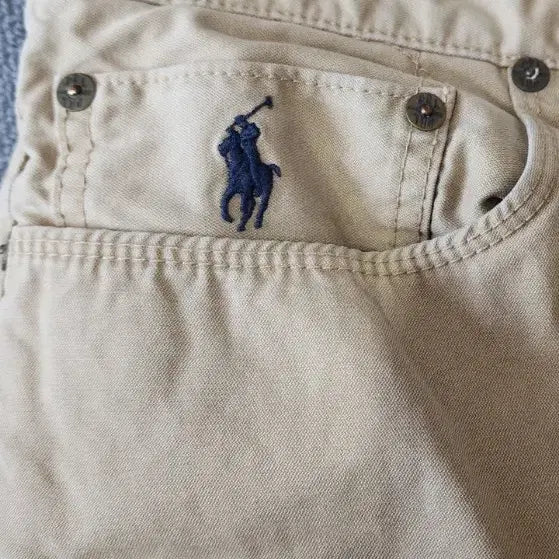 [BUNJANG] Polo Ralph Lauren Beige Cotton Pants / 폴로 랄프로렌 베이지 면바지