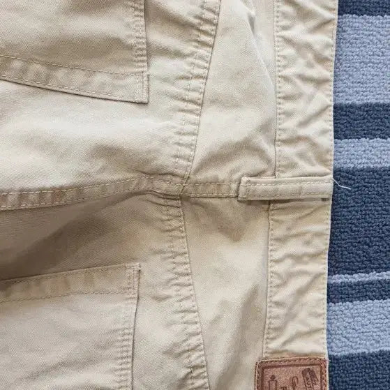[BUNJANG] Polo Ralph Lauren Beige Cotton Pants / 폴로 랄프로렌 베이지 면바지