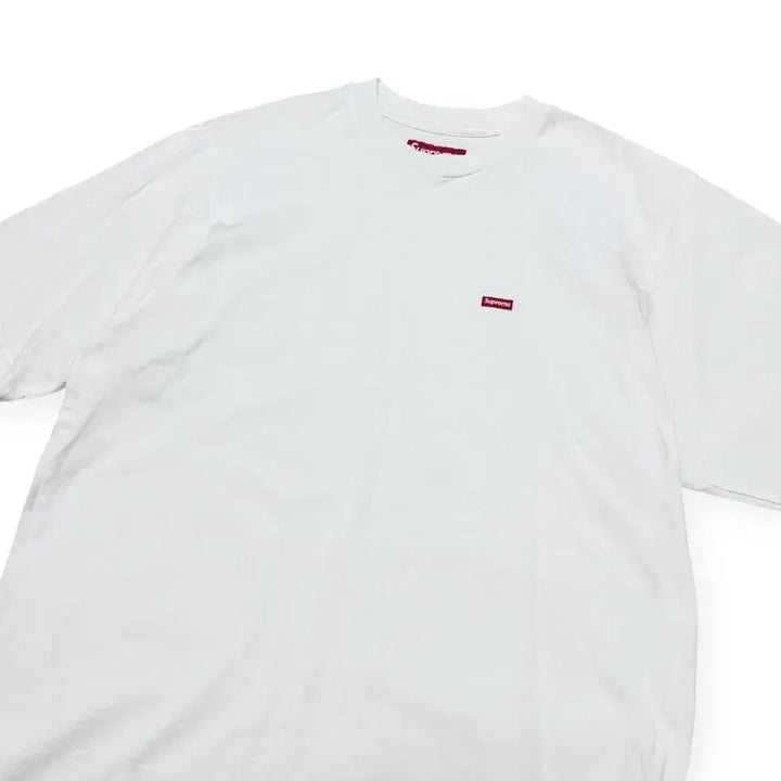 [BUNJANG] Supreme Box Logo White T-Shirt / 슈프림 박스로고 흰색 반팔 티셔츠