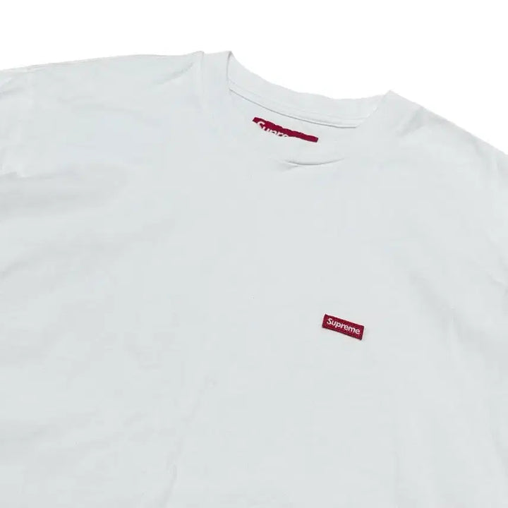 [BUNJANG] Supreme Box Logo White T-Shirt / 슈프림 박스로고 흰색 반팔 티셔츠