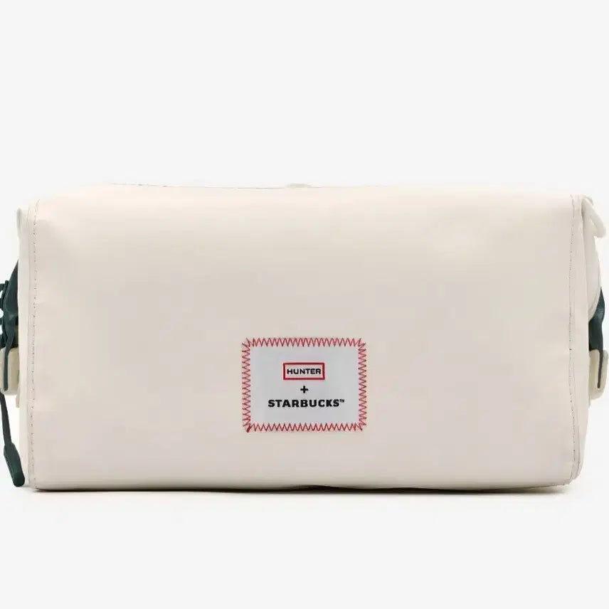 [BUNJANG] Hunter x Starbucks Collaboration Pouch Ivory / 헌터 X 스타벅스 콜라보 파우치 아이보리