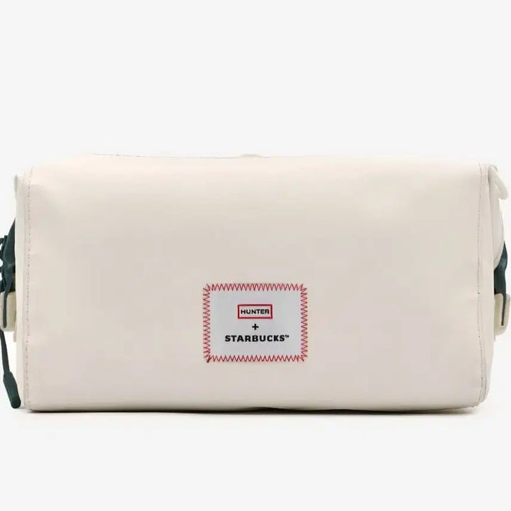 [BUNJANG] Hunter x Starbucks Collaboration Pouch Ivory / 헌터 X 스타벅스 콜라보 파우치 아이보리