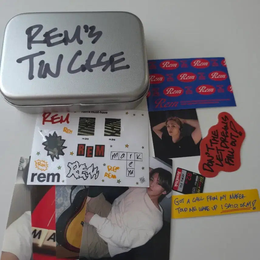 [BUNJANG] NCT Mark Solo Tin Case / 마크 솔로 틴케이스