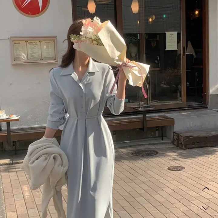 [BUNJANG] Fabbitt All Mood Shirt Dress / 퍼빗 올무드 셔츠원피스