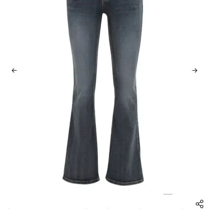 [BUNJANG] KIMSEOUL Grey Bootcut Jeans / 킴서울 KIMSEOUL 그레이 부츠컷 청바지 m 새상품