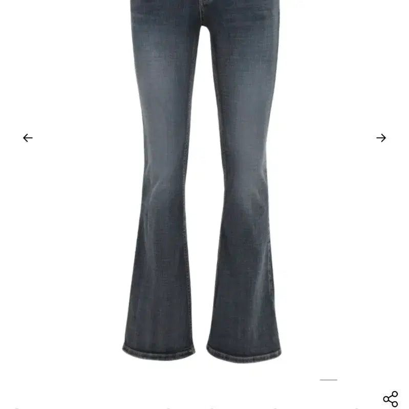 [BUNJANG] KIMSEOUL Grey Bootcut Jeans / 킴서울 KIMSEOUL 그레이 부츠컷 청바지 m 새상품