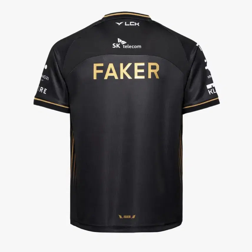 [BUNJANG] T1 Faker 2025 Worlds Marking Jersey L / (미개봉) 2025 월즈 t1 페이커 마킹 유니폼 L
