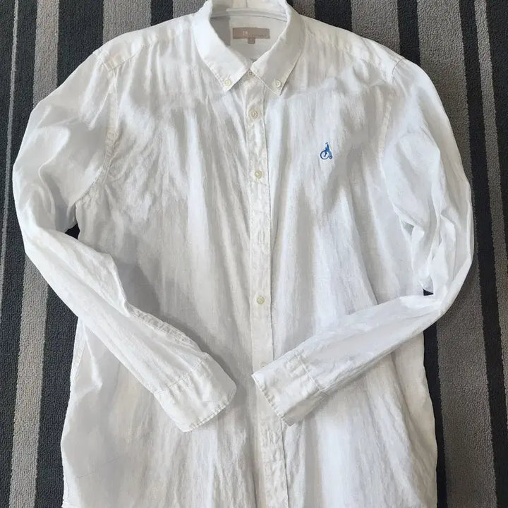 [SOLD OUT] BEANPOLE 빈폴 화이트 린넨셔츠 L