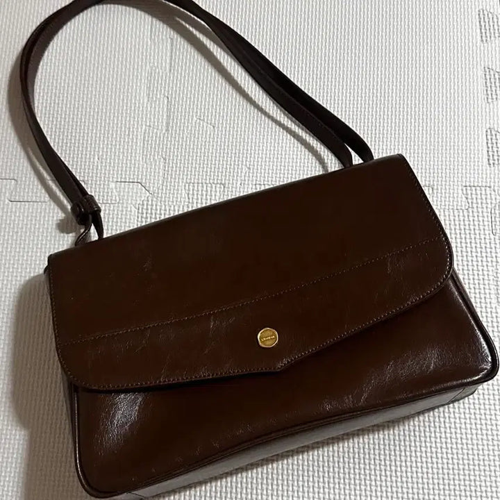 [BUNJANG] Le-Meow Sac Monde Shoulder Bag - Brown / 희귀템 르메메 가방 삭 몽드 브라운