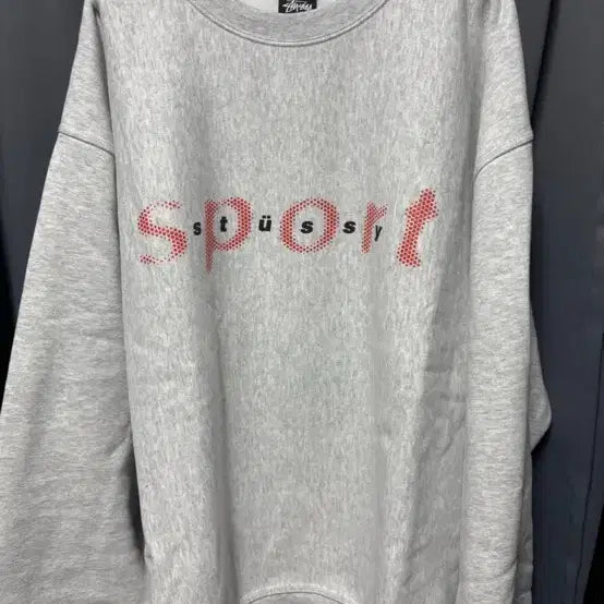 [BUNJANG] Stussy Dot Sport Crewneck Sweatshirt XL / [급처] [XL] [새상품] 스투시 sports 맨투맨