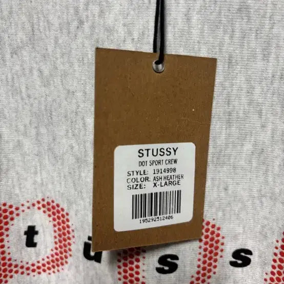 [BUNJANG] Stussy Dot Sport Crewneck Sweatshirt XL / [급처] [XL] [새상품] 스투시 sports 맨투맨