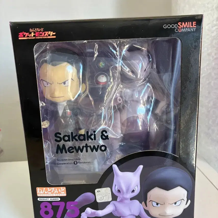 [BUNJANG] Good Smile Team Rocket Giovanni &amp; Mewtwo Nendoroid Figure / 넨도로이드 넨드로이드 로켓단 비주기 포켓몬 피규어 넨도로이드 875번