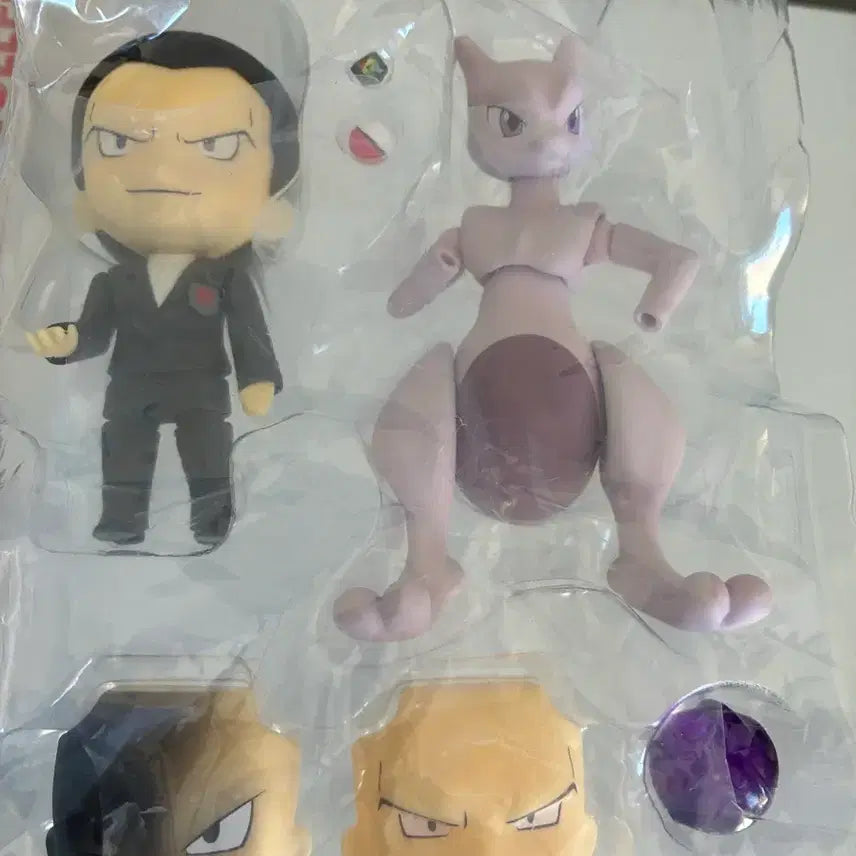[BUNJANG] Good Smile Team Rocket Giovanni &amp; Mewtwo Nendoroid Figure / 넨도로이드 넨드로이드 로켓단 비주기 포켓몬 피규어 넨도로이드 875번