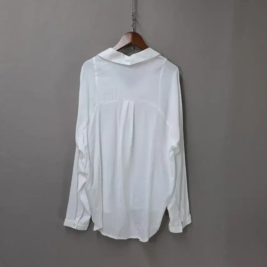 [SOLD OUT] 난닝9  화이트 셔츠 블라우스 긴팔