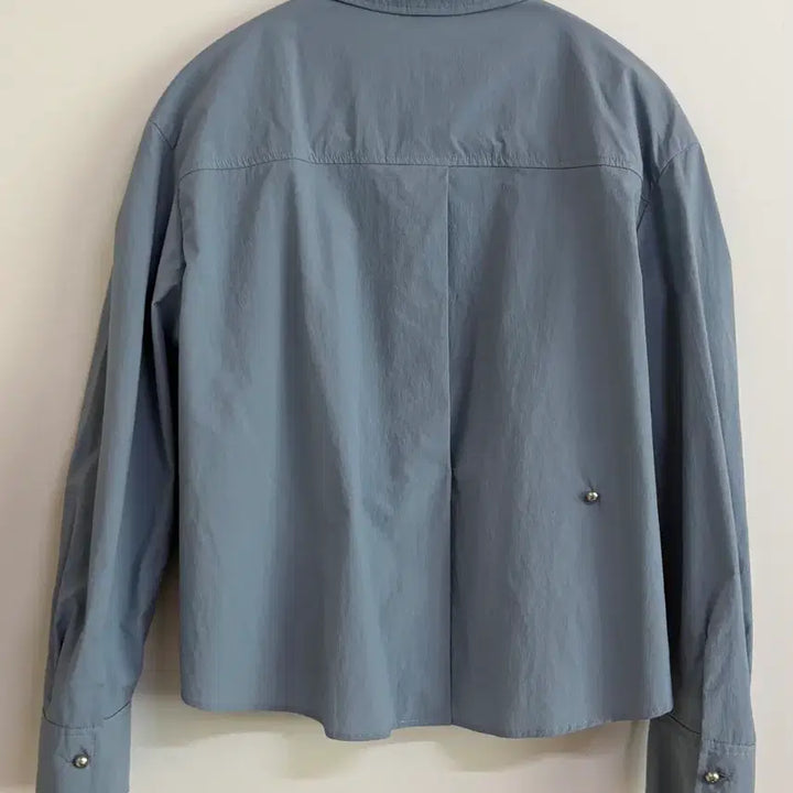 [BUNJANG] Juke Layered Blouse Blue S / 쥬크 조끼 레이어드 블라우스 블루 S