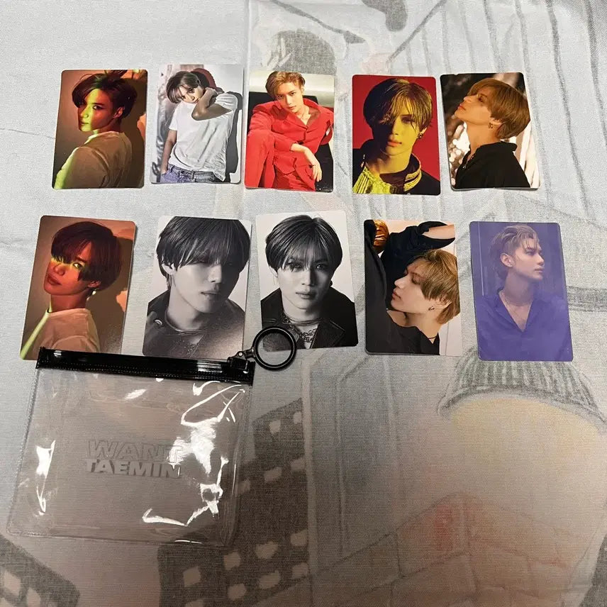 [BUNJANG] SHINee Taemin WANT Photocard Sticker Bundle Set / 샤이니 태민 원트 want 포카 스티커