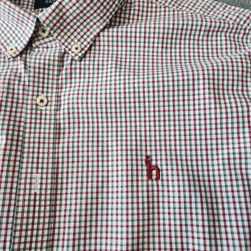 [BUNJANG] HAZZYS Tattersall Check Shirt / HAZZYS 헤지스 체크 셔츠