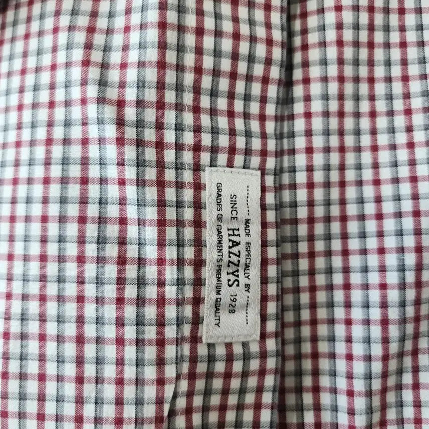[BUNJANG] HAZZYS Tattersall Check Shirt / HAZZYS 헤지스 체크 셔츠