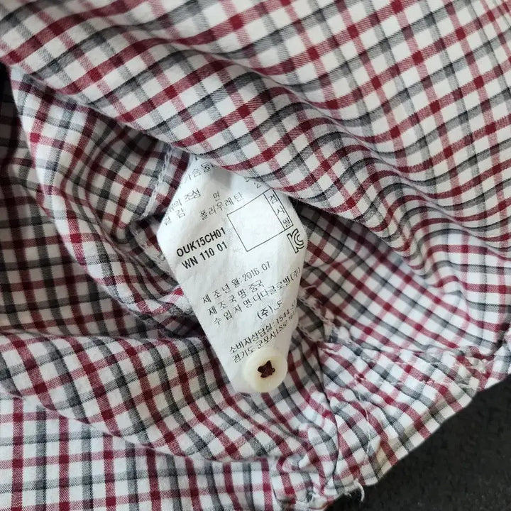 [BUNJANG] HAZZYS Tattersall Check Shirt / HAZZYS 헤지스 체크 셔츠