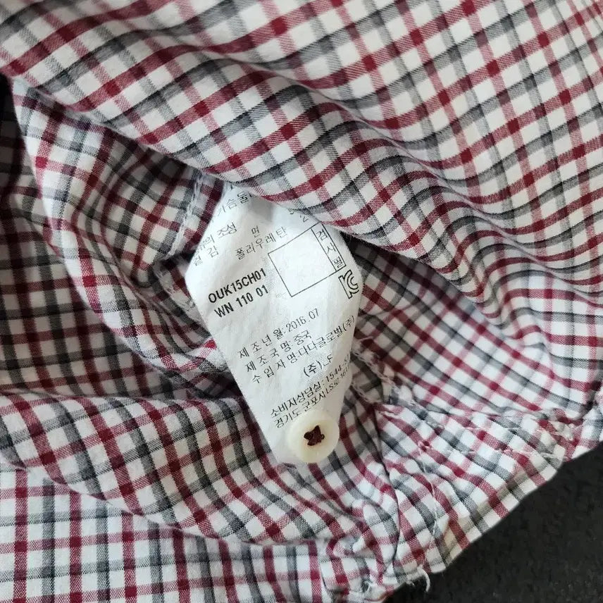 [BUNJANG] HAZZYS Tattersall Check Shirt / HAZZYS 헤지스 체크 셔츠