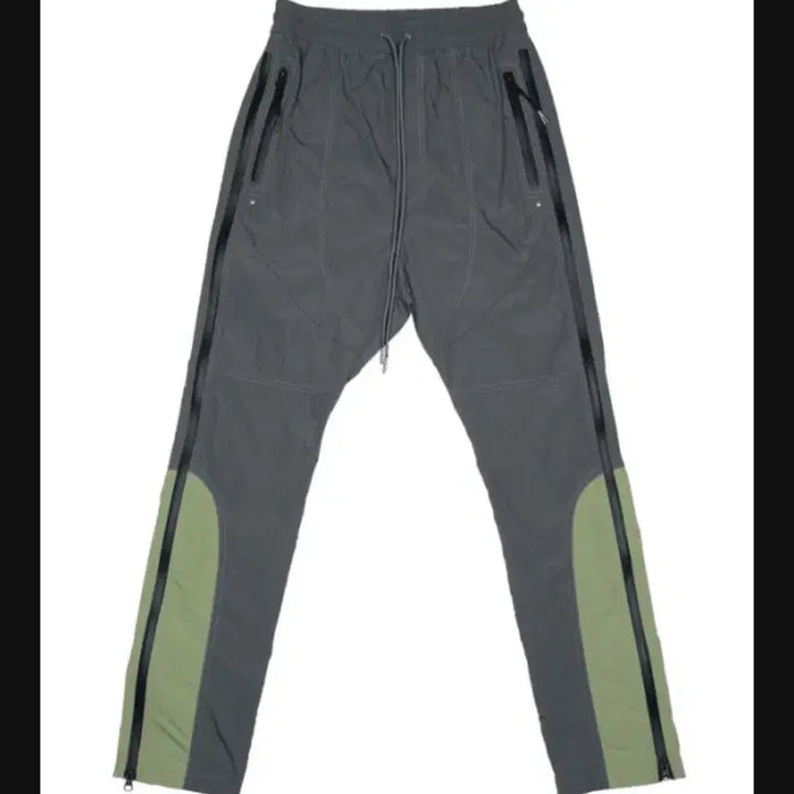 [BUNJANG] Fararchive Nylon Colorblock Track Pants Charcoal Gray / [S] 파아카이브 나일론 컬러블록 트랙팬츠 차콜 그레이 fararchiv