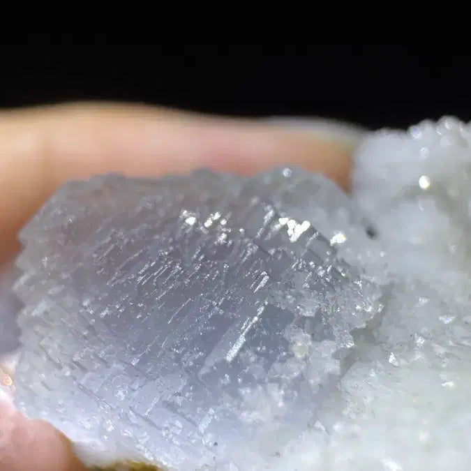 [BUNJANG] Stepped Cubic Fluorite Mineral / 계단형 정육면체 형석