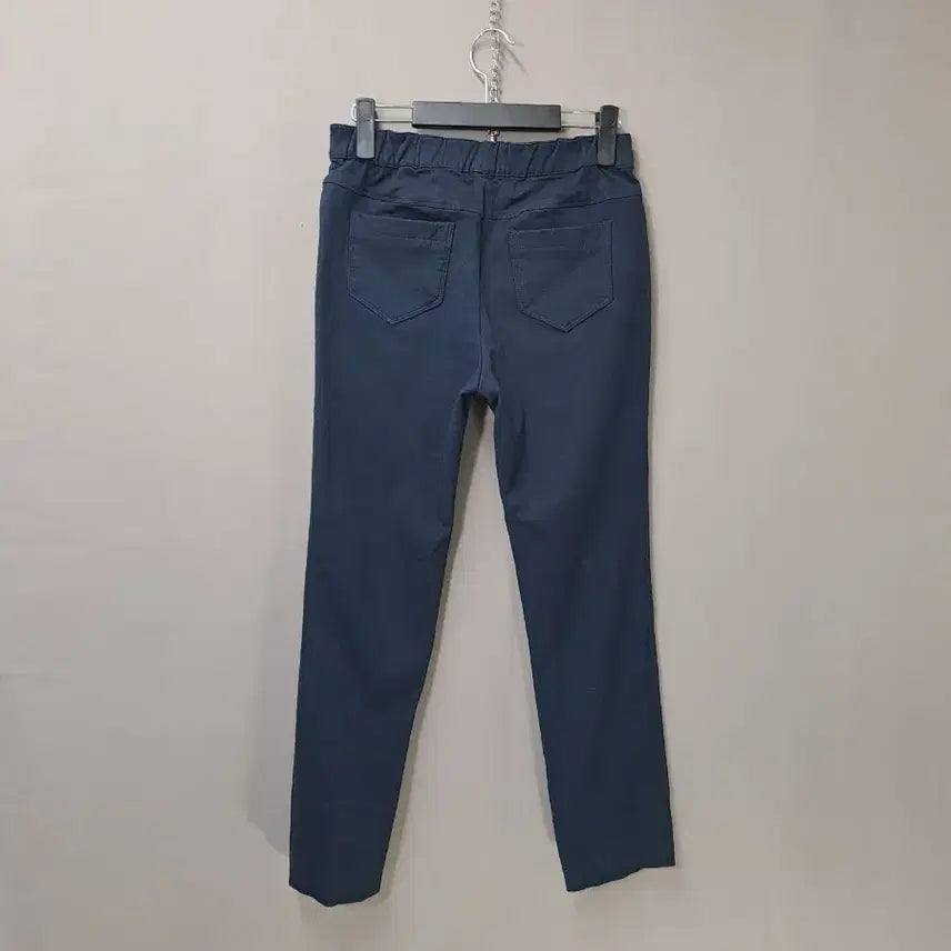 [BUNJANG] Besti Belli Navy Slim Fit Pants / 베스띠벨리  네이비색 슬림핏 바지
