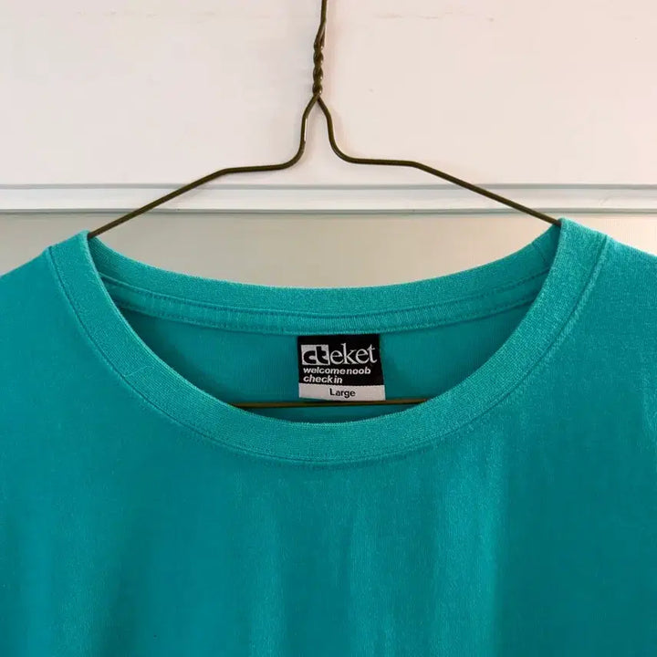 [BUNJANG] Teket Green T-Shirt L / Teket 테켓 반팔 티셔츠 L