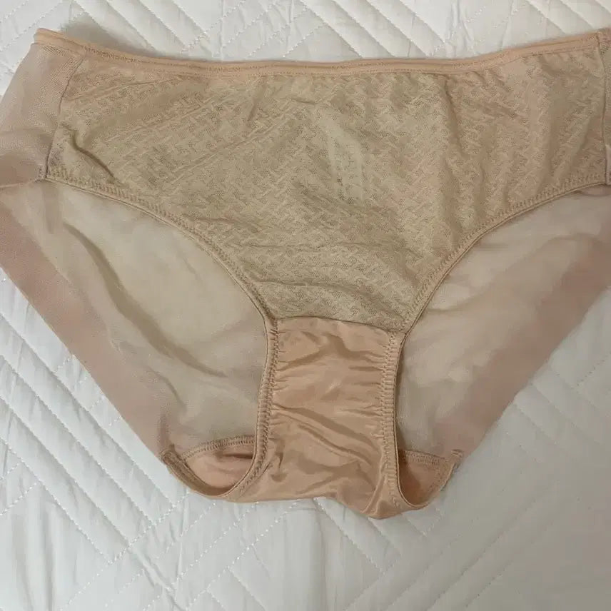 [BUNJANG] Beige See-Through Women&