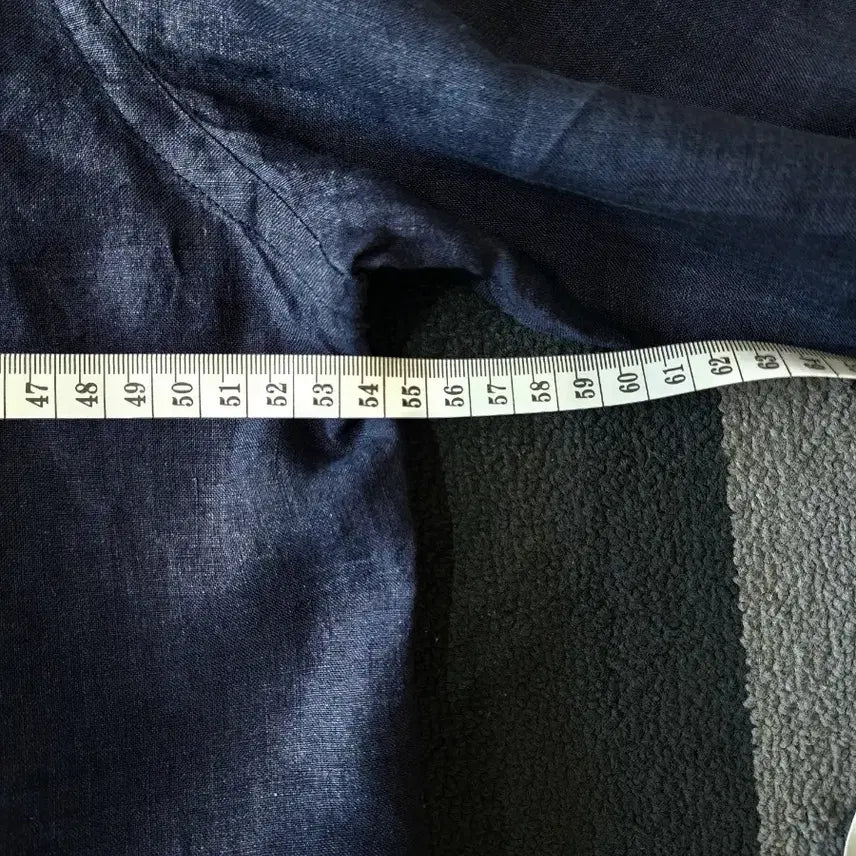 [BUNJANG] Tommy Hilfiger Linen Shirt - Deep Blue (L) / 타미힐피거 린넨셔츠 / 딥블루 L