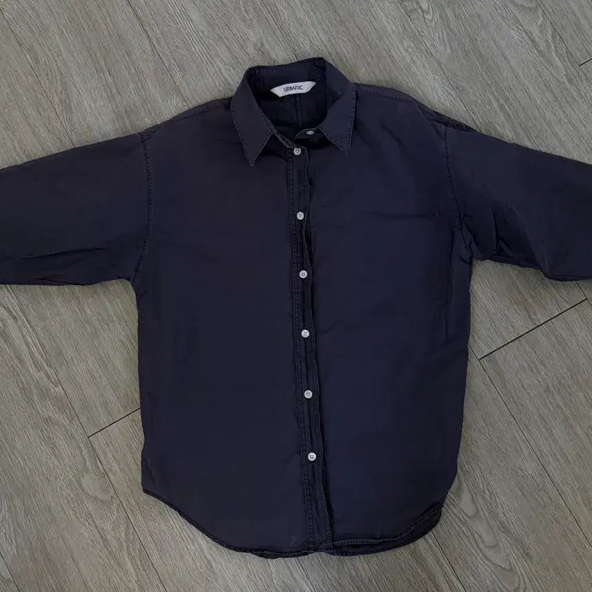 [SOLD OUT] 얼바닉30 네이비 셔츠