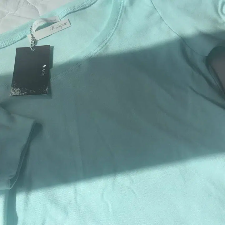 [BUNJANG] Shop Fairy Ribbed Half Top - Mint / 샵페어리 리브 립 하프탑 rib half top 민트