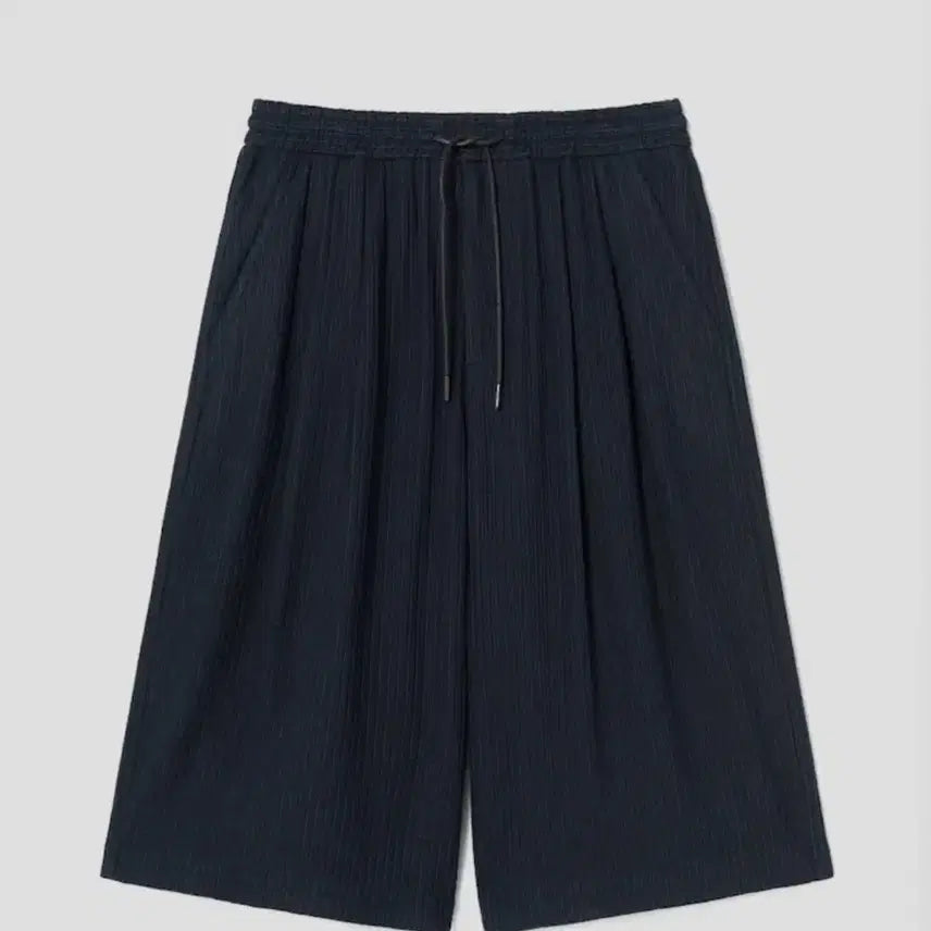 [BUNJANG] Juun.J Bermuda Shorts / [48] 준지 25ss 블렌디드 코튼 스트라이프 버뮤다 준므플리세