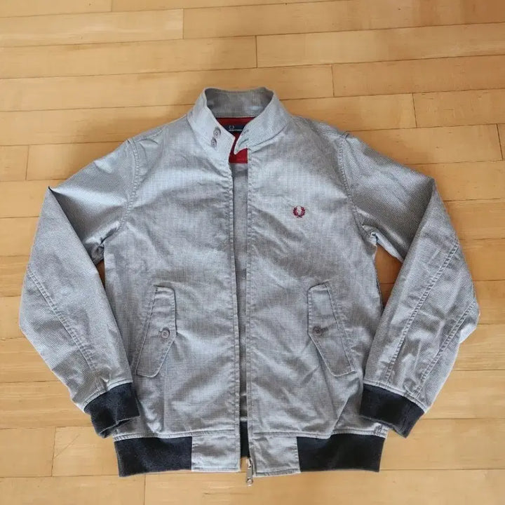 [BUNJANG] Fred Perry Check Pattern Blouson Jumper / 프레디페리 블루종점퍼(정품)