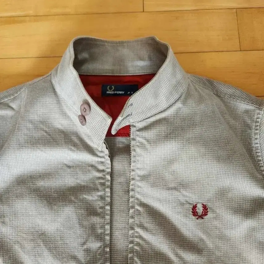 [BUNJANG] Fred Perry Check Pattern Blouson Jumper / 프레디페리 블루종점퍼(정품)