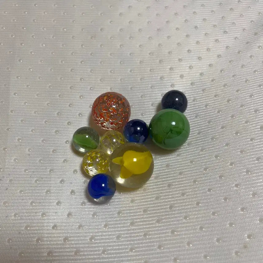 [BUNJANG] Bundle of Colorful Glass Marbles / 컬러 유리구슬 묶음