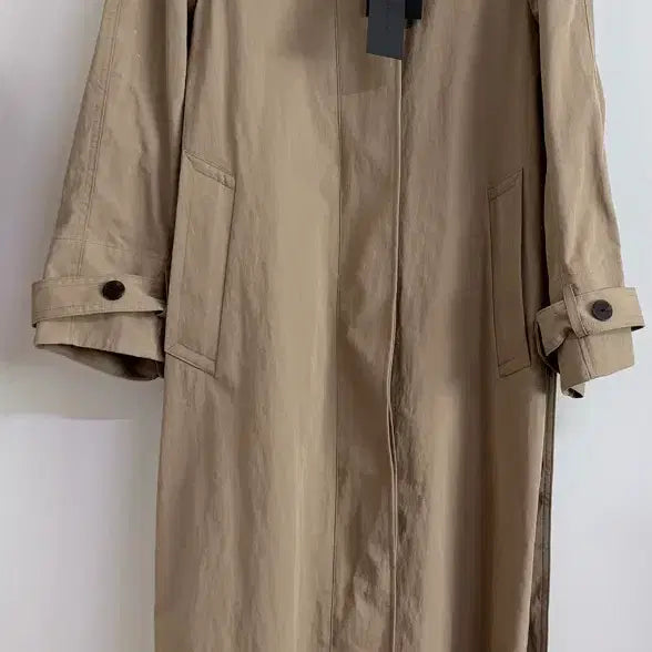 [BUNJANG] Edge Trench Coat Beige Size 66 / 새상품 엣지 트렌치 코트 베이지 66