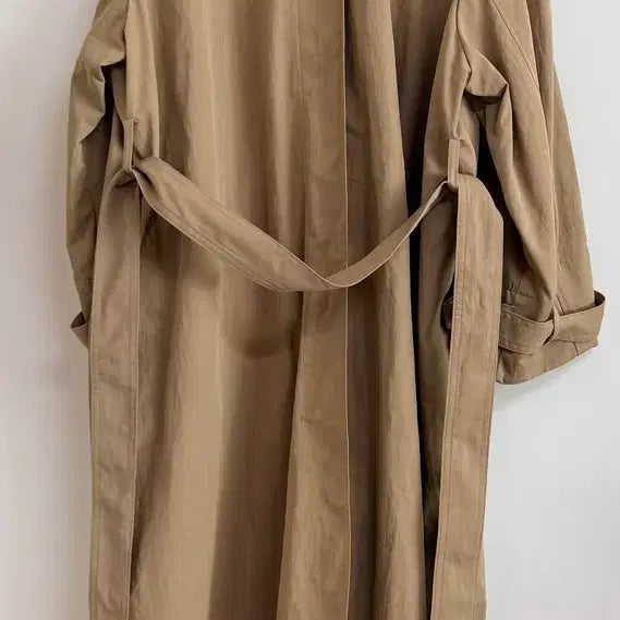 [BUNJANG] Edge Trench Coat Beige Size 66 / 새상품 엣지 트렌치 코트 베이지 66