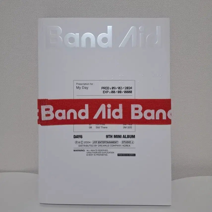 [SOLD OUT] DAY6 Band Aid 9th 미니 앨범
