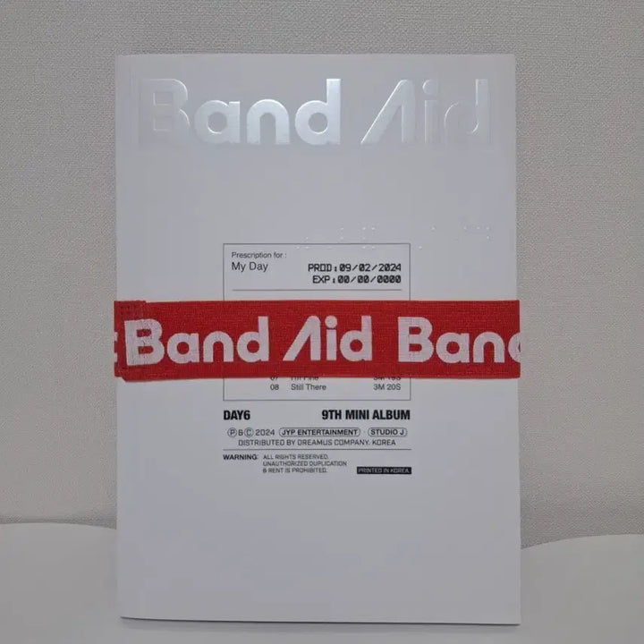 [SOLD OUT] DAY6 Band Aid 9th 미니 앨범