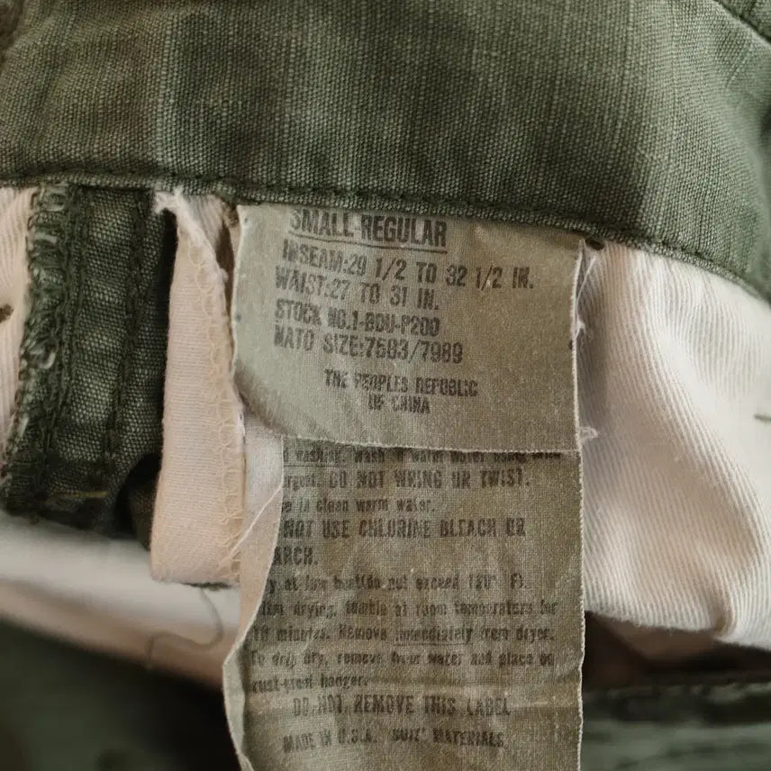 [BUNJANG] Vintage BUD Military Cargo Shorts / Vintage BUD 밀리터리 카고 쇼츠 (MADE IN USA)