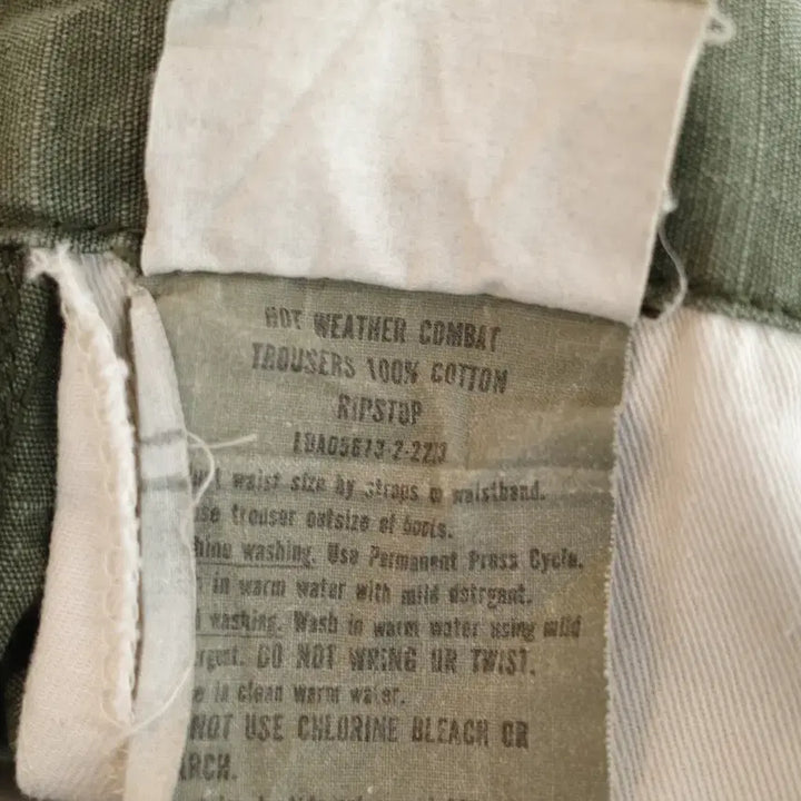 [BUNJANG] Vintage BUD Military Cargo Shorts / Vintage BUD 밀리터리 카고 쇼츠 (MADE IN USA)