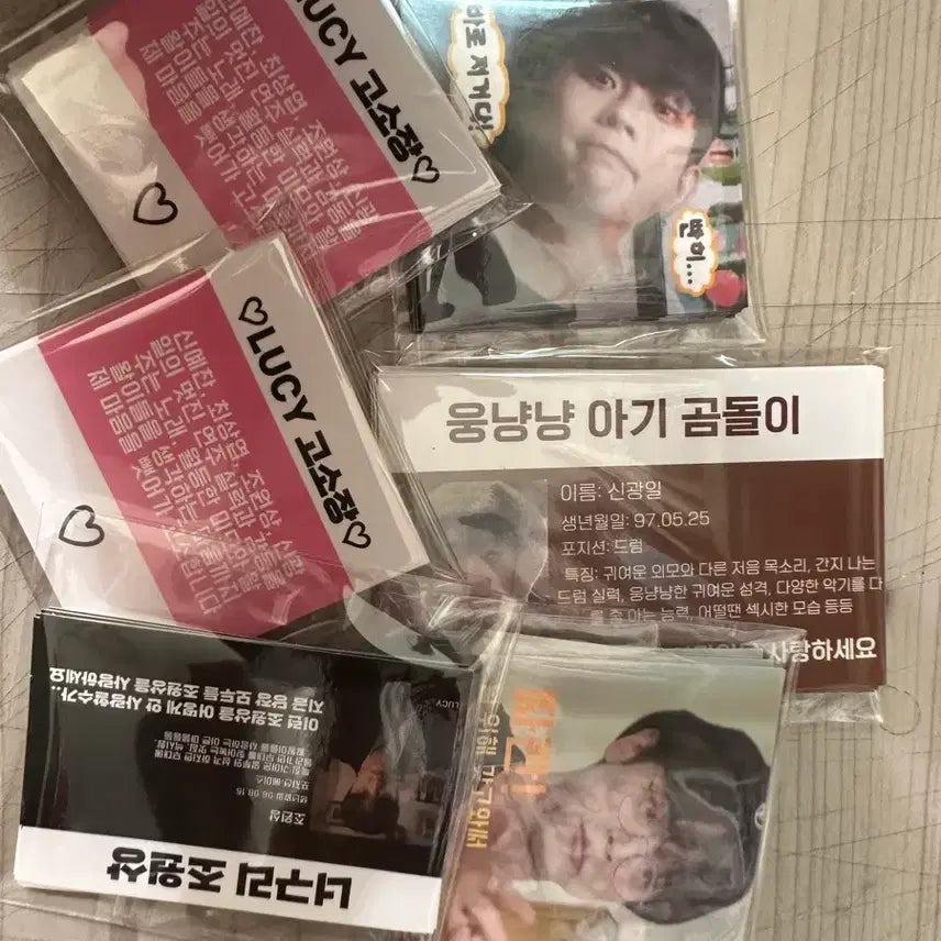 [BUNJANG] LUCY Unofficial Sticker Bundle / !!!루시 비공굿 스티커 일괄!!!