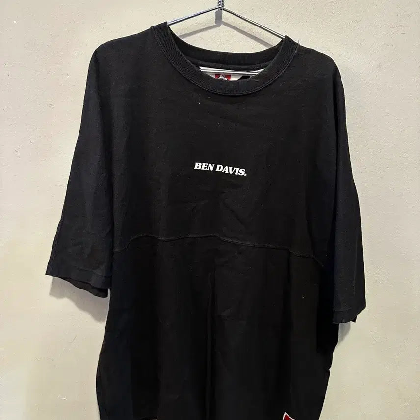 [BUNJANG] Ben Davis Black T-Shirt / 벤 데이비스 검정 반팔 정품 티셔츠