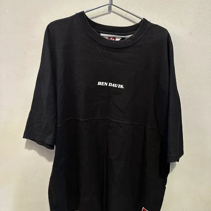 [BUNJANG] Ben Davis Black T-Shirt / 벤 데이비스 검정 반팔 정품 티셔츠