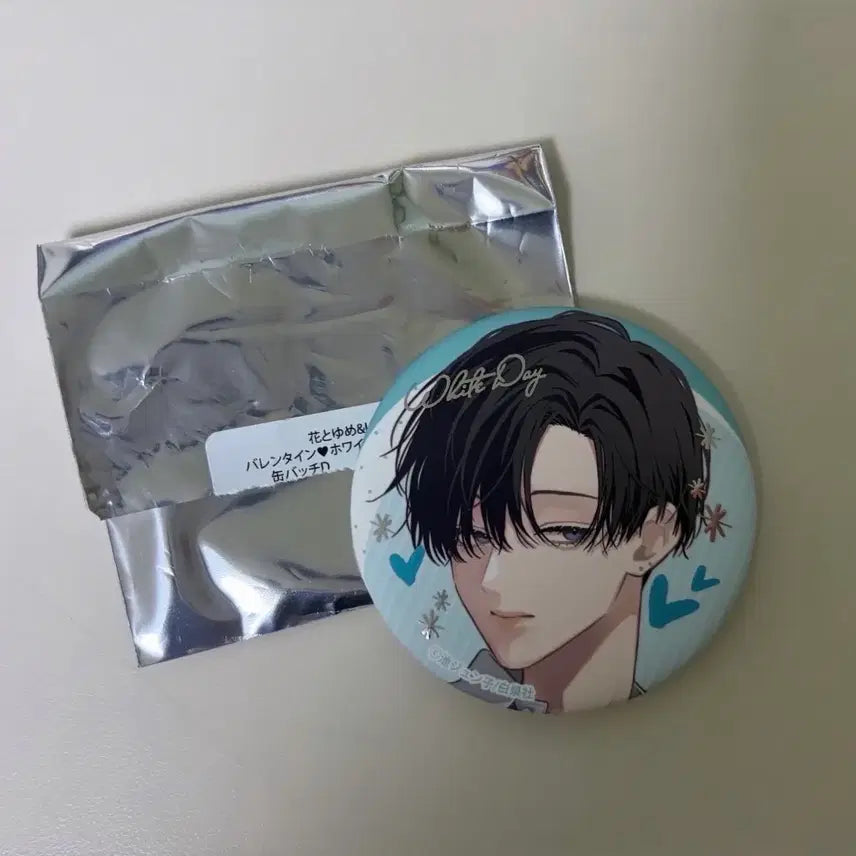 [BUNJANG] 3月の暴力 March The Thunder White Day Gilded Can Badge / 순정만화 3월의 벽력 멜론북스 화이트데이 금박 캔뱃지