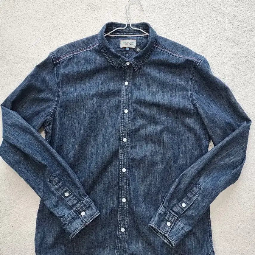 [BUNJANG] Tommy Hilfiger Denim Shirt / 타미힐피거 데님 셔츠