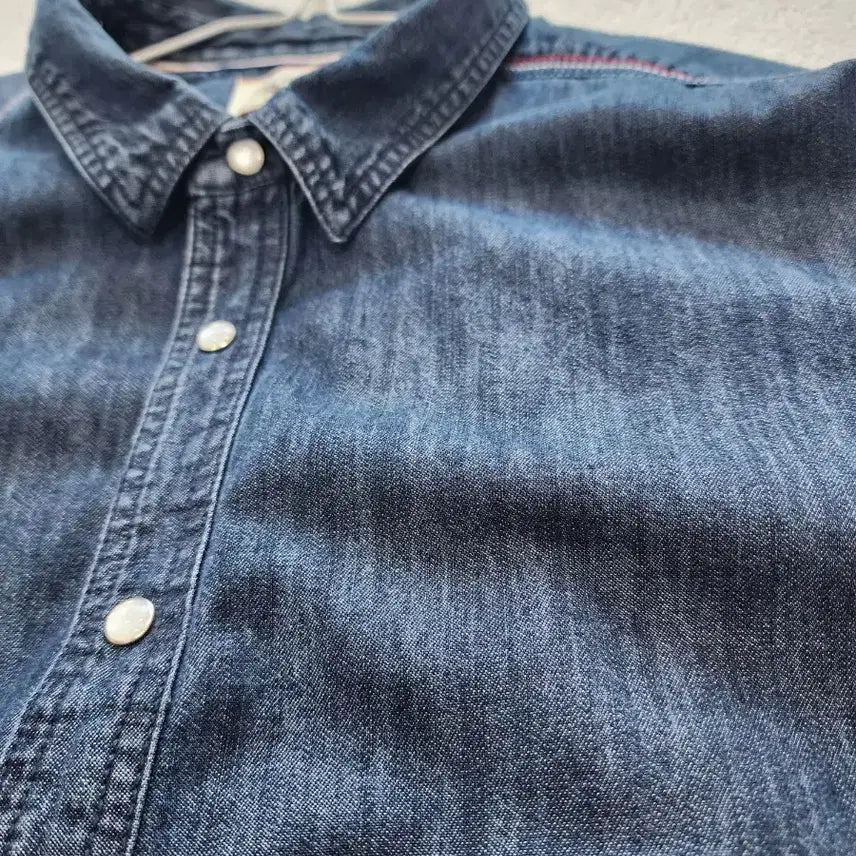[BUNJANG] Tommy Hilfiger Denim Shirt / 타미힐피거 데님 셔츠