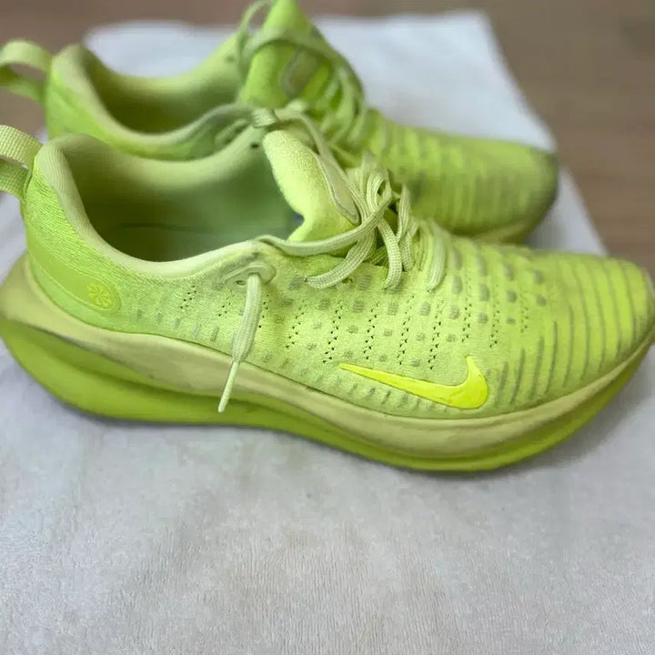 [BUNJANG] Nike Infinity Run 4 Lime Green Running Shoes / 나이키 인피니티런4 라임색 280 팝니다(런닝화)